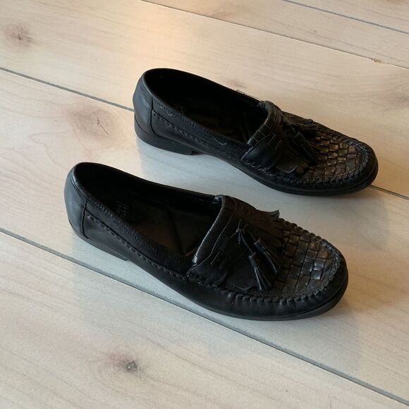 mens 8.5 nunn bush loafers black dress shoe - Picture 2 of 7